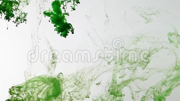 绿色抽象爆炸背景视频的预览图