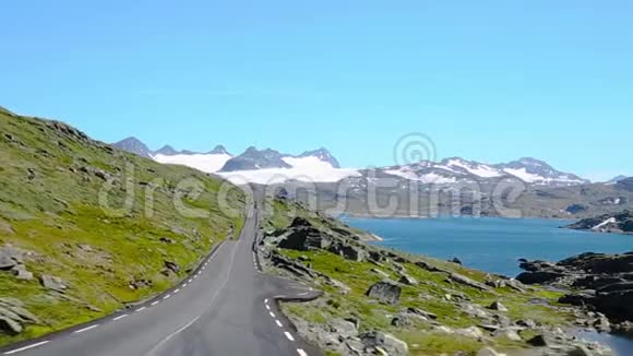 挪威西部的Sognefjellet风景名胜区路线视频的预览图