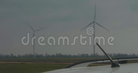 风车风电技术绿色技术清洁和可再生能源解决方案风力涡轮机可持续发展视频的预览图
