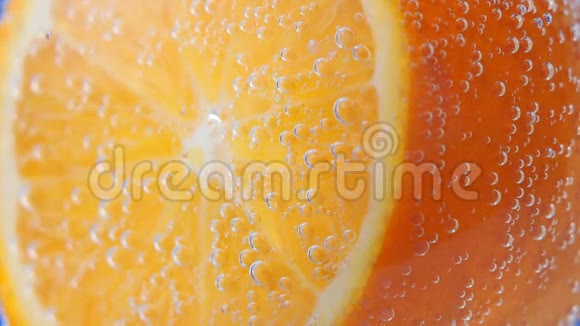 橘子水果柑橘维生素适当营养饮食新鲜果汁背景纹理水果接近明亮多汁视频的预览图