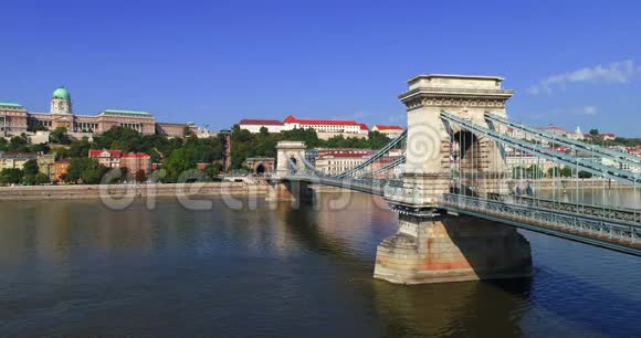 匈牙利首都布达佩斯多瑙河视频的预览图