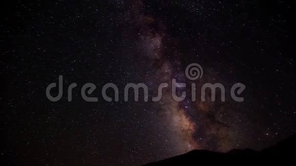 星星银河系夜空视频的预览图