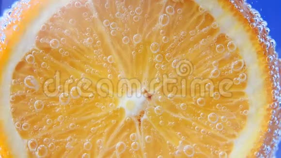 橘子水果柑橘维生素适当营养饮食新鲜果汁背景纹理水果接近明亮多汁视频的预览图