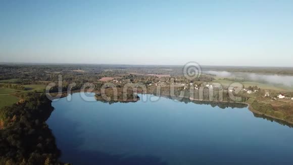 美丽的戈罗德诺湖景观视频的预览图