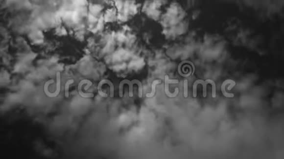 黑白情色的风景云时光视频的预览图