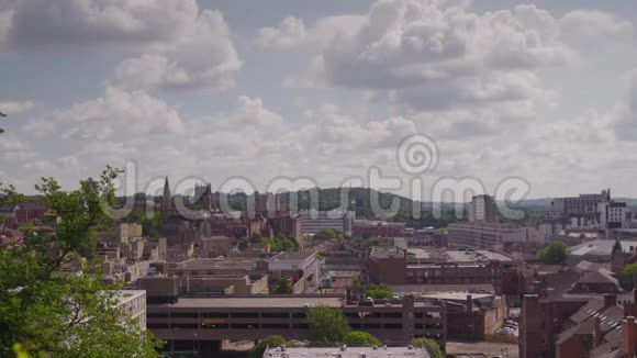 中型城市的全景视频的预览图