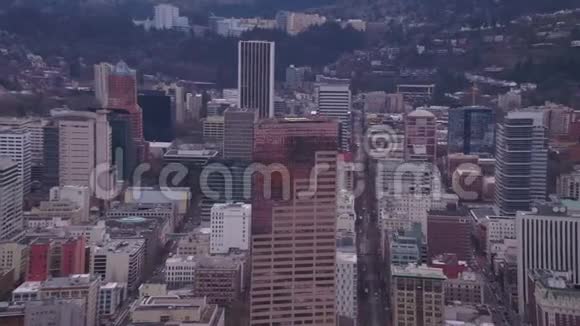 俄勒冈州波特兰上空视频的预览图