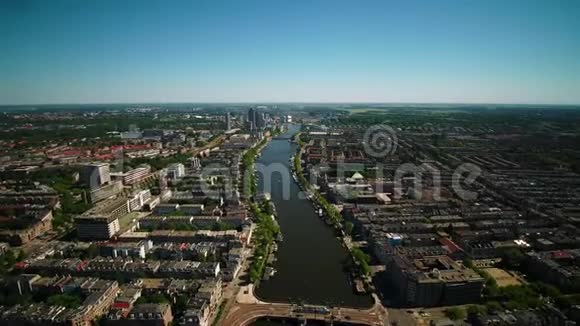 荷兰阿姆斯特丹2018年6月晴天15毫米15毫米宽角4K激发2探针视频的预览图