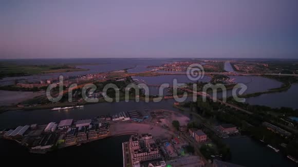 荷兰阿姆斯特丹2018年6月太阳落山15毫米宽角4K激发2探针视频的预览图