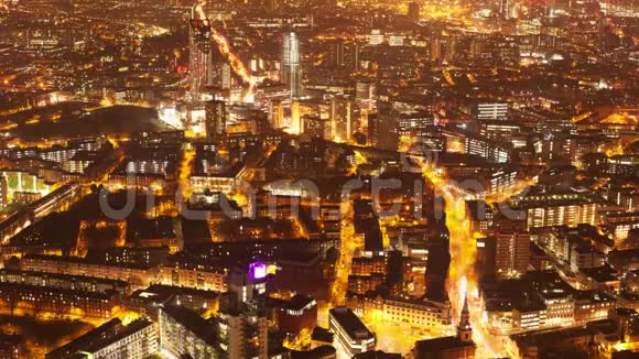 伦敦天际线的高度时间推移视频的预览图