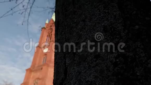 德国柏林PrenzlauerBerg的Gethsemane教堂视频的预览图