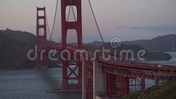 加州旧金山金门大桥视频的预览图