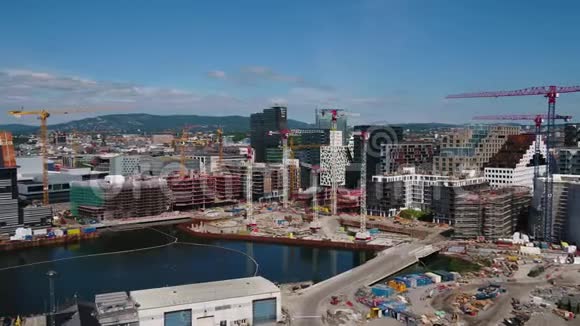 挪威奥斯陆2018年6月晴天30毫米4K激励2探针视频的预览图