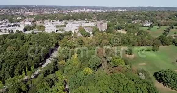 美国宾夕法尼亚州匹兹堡的申利公园卡内基梅隆大学背景视频的预览图