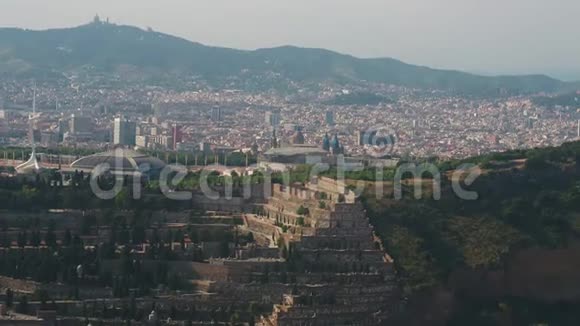西班牙巴塞罗那公园2018年6月晴天90毫米变焦4K激励2Pro视频的预览图