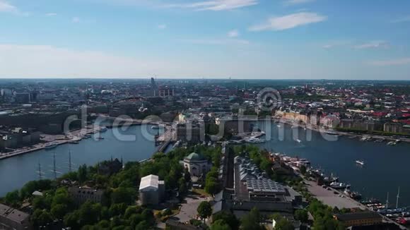 瑞典航空公司斯德哥尔摩2018年6月晴天30毫米4K激励2探针视频的预览图