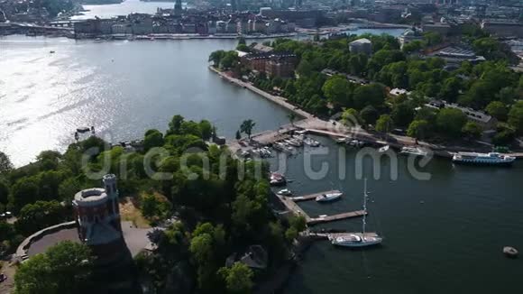 瑞典航空公司斯德哥尔摩2018年6月晴天30毫米4K激励2探针视频的预览图