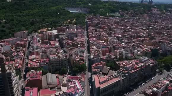 西班牙巴塞罗那2018年6月晴天30毫米4K激励2探针视频的预览图
