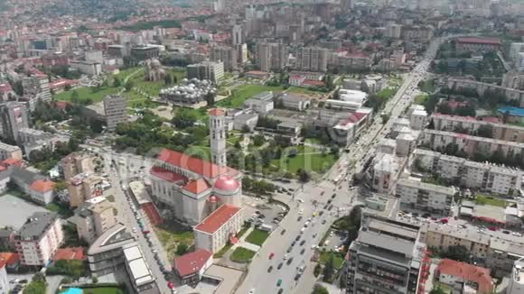 塞尔维亚和科索沃普里什蒂纳2018年6月晴天马维奇航空视频的预览图