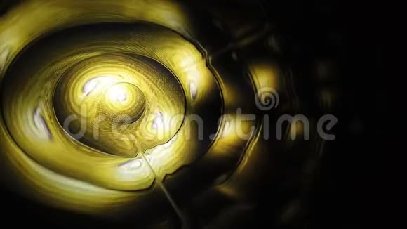 空间中的抽象能量隧道能量力场在外层空间形成隧道光之门视频的预览图