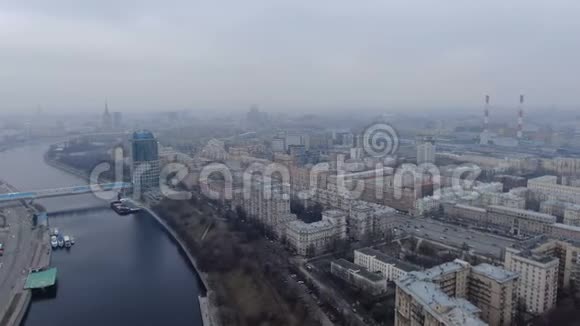 莫斯科市的全景图视频的预览图