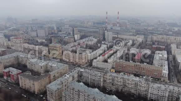 莫斯科市的全景图视频的预览图