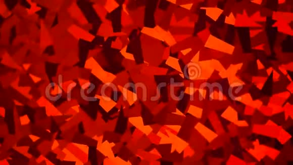 抽象晶体背景红色闪光纹理的微光有光泽的背景旋转视频的预览图
