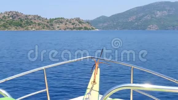 进入马尔马里斯的帆船美景爱琴海土耳其视频的预览图