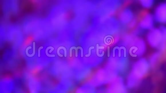 移动的紫罗兰色的波克灯节日离焦灯圣诞节和新年的背景视频的预览图