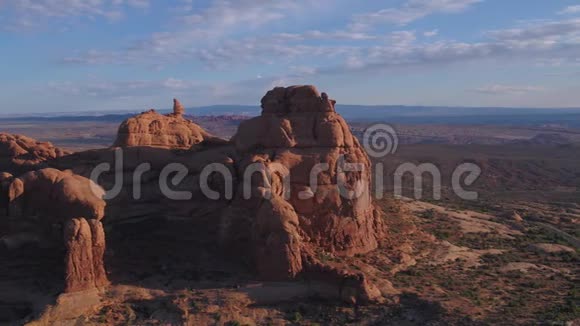 犹他州空中拱门国家公园2017年7月日出4K灵感2视频的预览图