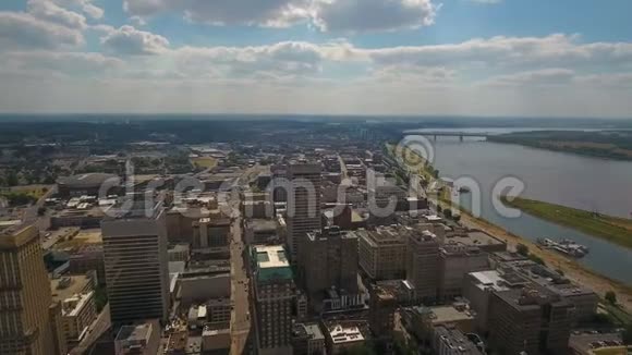 空中田纳西孟菲斯2016年9月4K视频的预览图