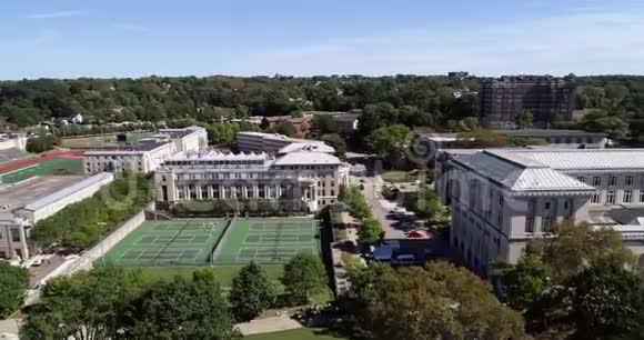 美国宾夕法尼亚州匹兹堡的卡内基梅隆大学背景体育领域视频的预览图