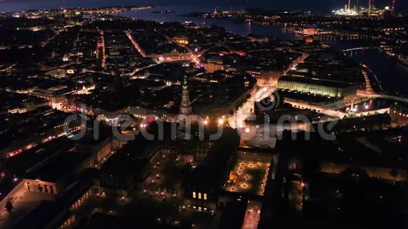 飞机丹麦哥本哈根2018年6月夜间30毫米4K激励2探针视频的预览图
