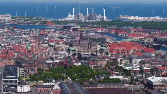 丹麦哥本哈根2018年6月晴天90毫米变焦4K激励2方案视频的预览图