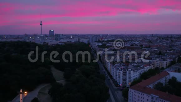 德国柏林2018年6月日落30毫米4K激发2号探测器视频的预览图