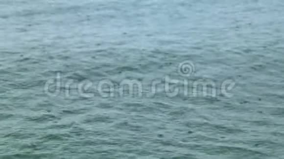 雨滴在海面上视频的预览图