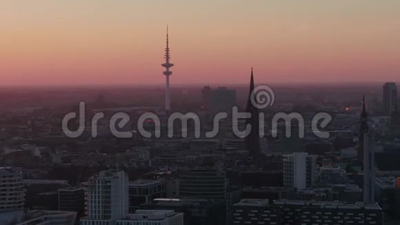 德国汉堡2018年6月日落90毫米变焦4K激励2Pro视频的预览图