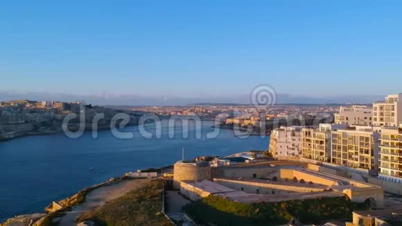 美丽的马耳他空中风光视频的预览图