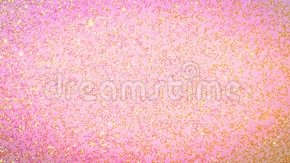 粉红色的闪光背景闪闪发光视频的预览图