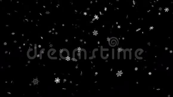 下雪的背景视频的预览图