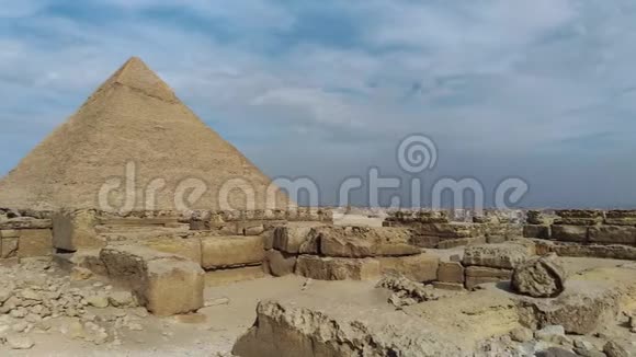 古埃及吉萨的切弗伦金字塔视频的预览图