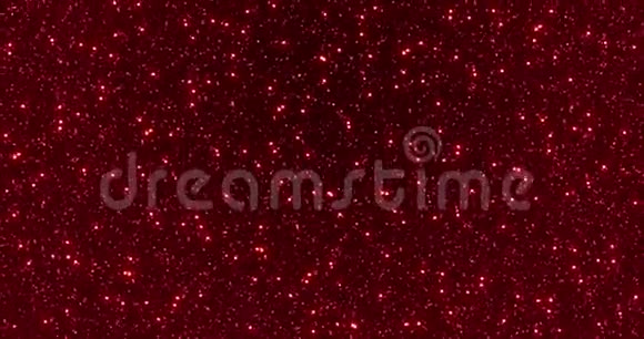 红色闪光的灰尘背景为节日聚会活动金色魅力纹理循环4k动画视频的预览图