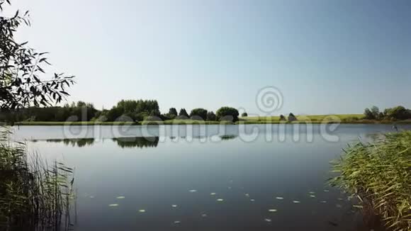美丽的布列夫斯基湖景观视频的预览图