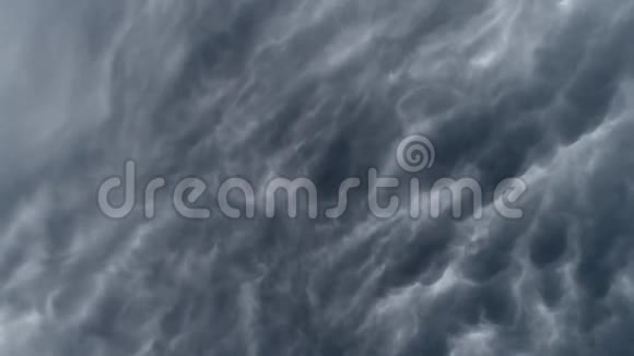 多云的天空时间视频的预览图