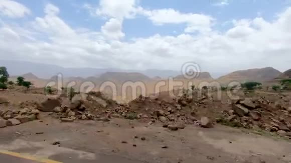 在埃塞俄比亚的西米恩山开车视频的预览图