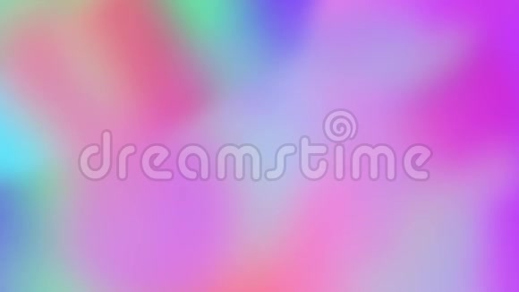 彩色污渍在模糊的抽象背景平滑的过渡颜色梯度视频的预览图