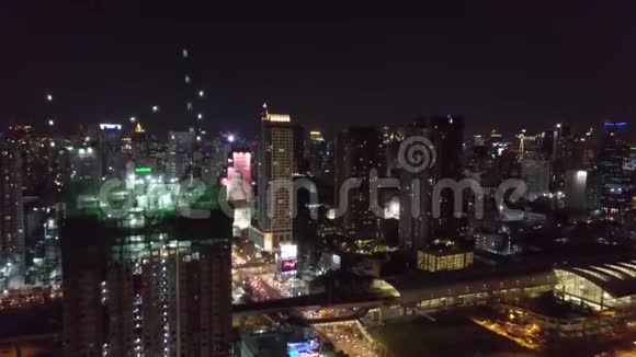 泰国曼谷的Rama9鸟瞰图视频的预览图