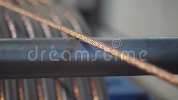 工艺为生产电铜电缆厂特写视频的预览图