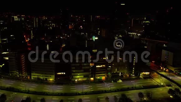 东京大角广景的黎明时分视频的预览图