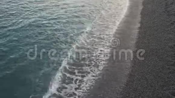 海滨沙滩海水浴场视频的预览图